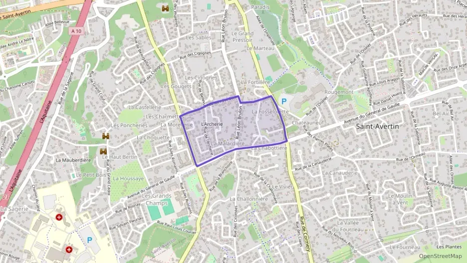 Maison 105 m² quatre pièces à vendre à Saint-Avertin