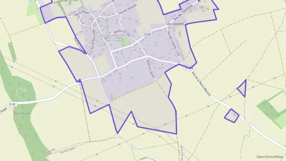 Maison 65 m² trois pièces à vendre à Gueutteville-les-Grès Maison 65 m² trois pièces à vendre à Gueutteville-les-Grès