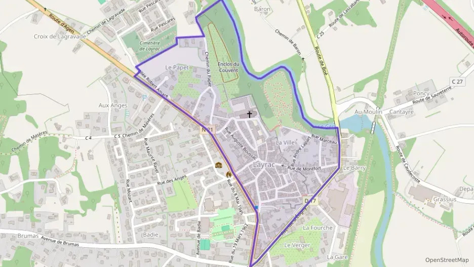 Maison 169 m² sept pièces à vendre à Layrac