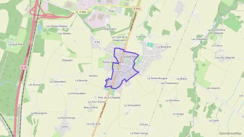 Maison 85 m² quatre pièces à vendre à Sorigny Maison 85 m² quatre pièces à vendre à Sorigny