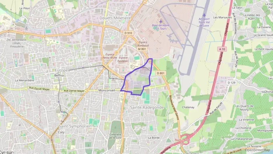 Maison 70 m² trois pièces à vendre à Tours