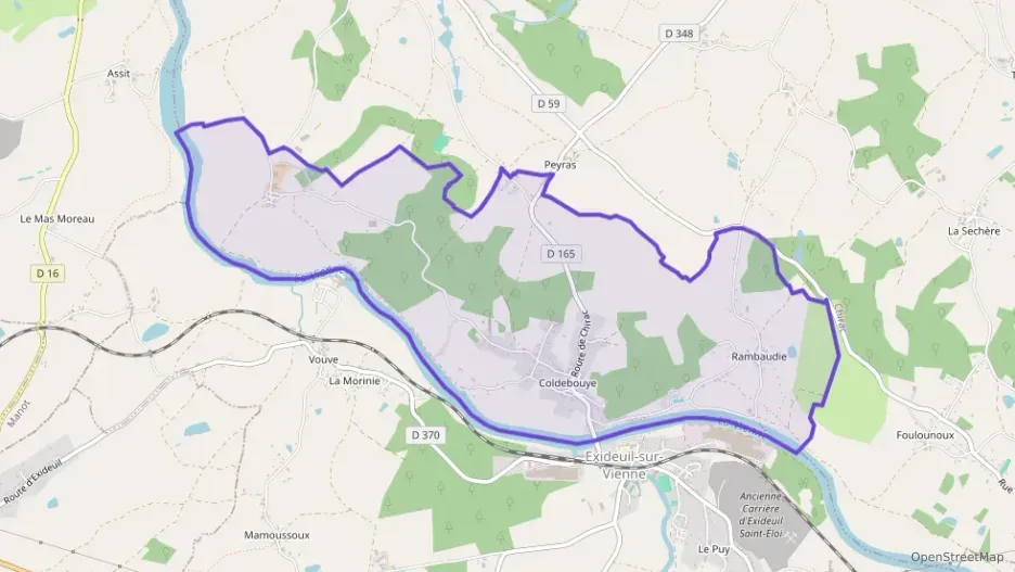 Maison 73 m² quatre pièces à vendre à Exideuil-sur-Vienne Maison 73 m² quatre pièces à vendre à Exideuil-sur-Vienne