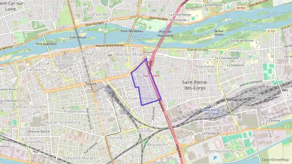 Maison 110 m² cinq pièces à vendre à Tours