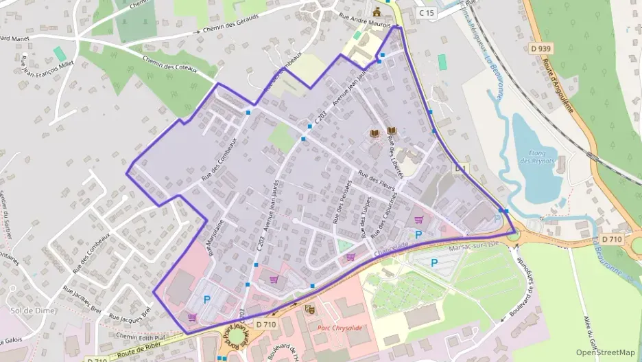 Maison 80 m² quatre pièces à vendre à Chancelade