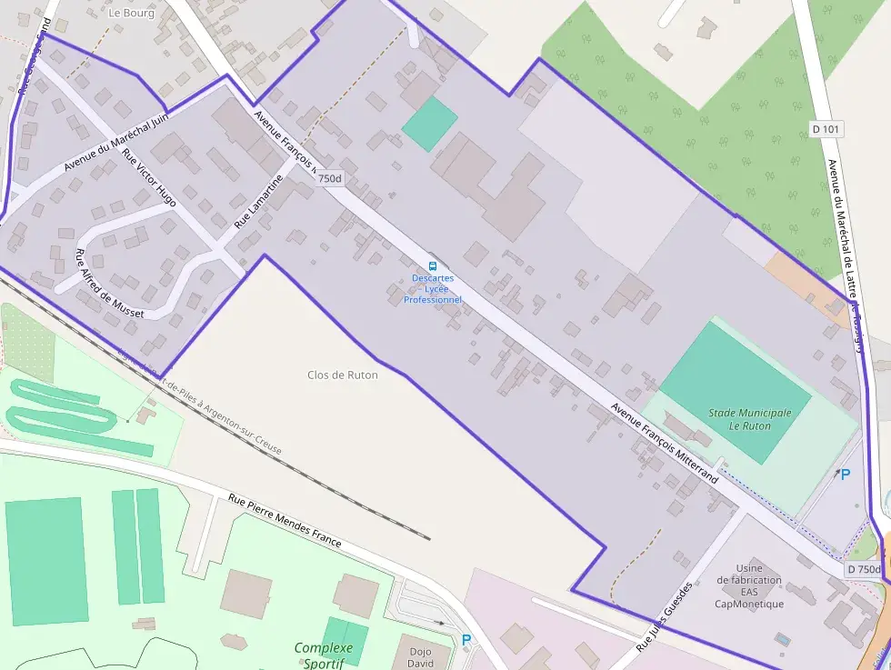 Maison 80 m² quatre pièces à vendre à Descartes