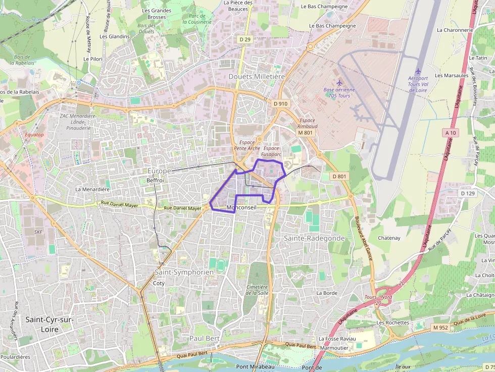 Maison 100 m² quatre pièces à vendre à Tours