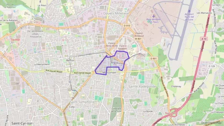 Maison 100 m² quatre pièces à vendre à Tours