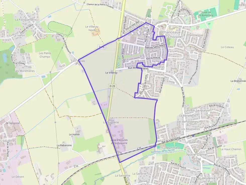 Maison 108 m² 5 pièces à vendre à Chanceaux-sur-Choisille