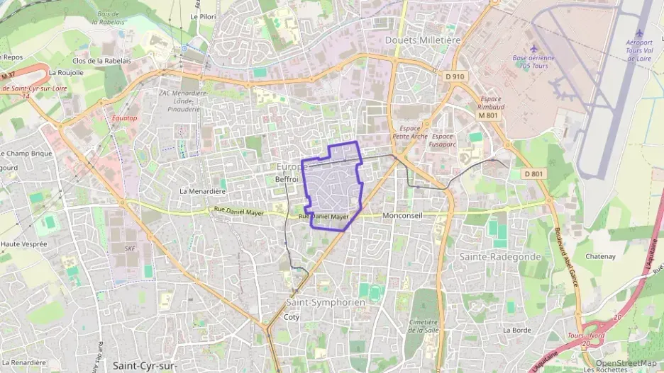 Maison 83 m² cinq pièces à vendre à Tours Maison 83 m² cinq pièces à vendre à Tours