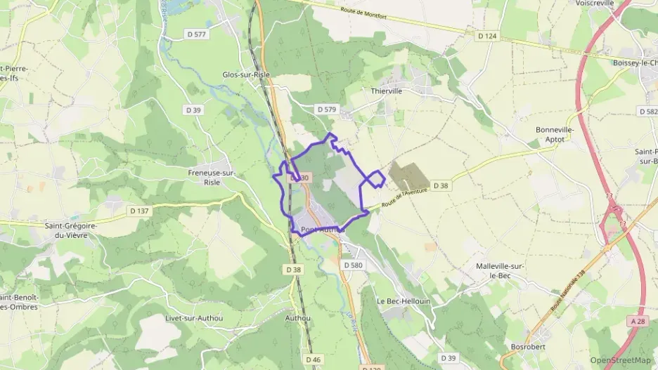 Maison 80 m² quatre pièces à vendre à Pont-Authou