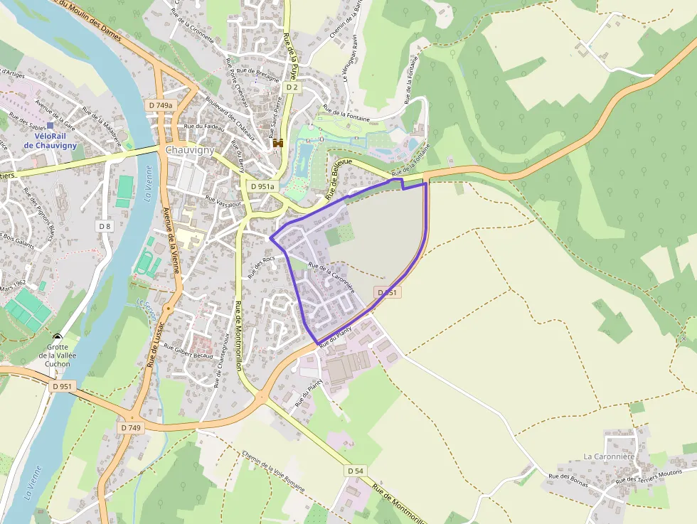 Maison 96 m² quatre pièces à vendre à Chauvigny