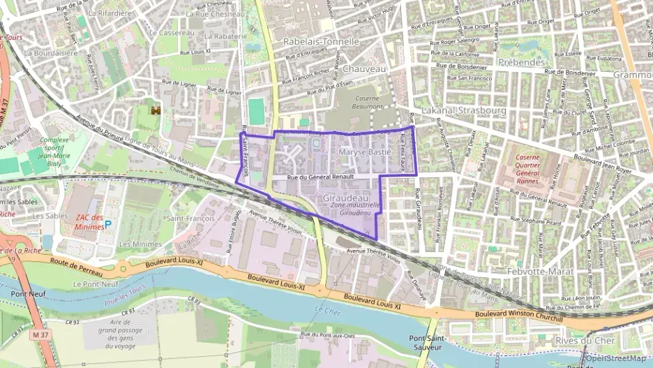 Maison 73 m² cinq pièces à vendre à Tours Maison 73 m² cinq pièces à vendre à Tours
