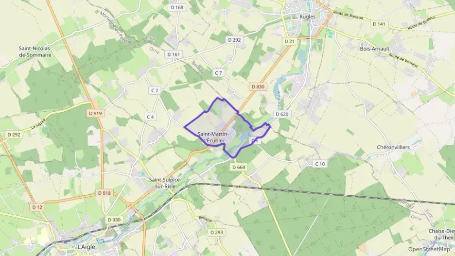 Maison 48 m² trois pièces à vendre à Saint-Martin-d`Écublei Maison 48 m² trois pièces à vendre à Saint-Martin-d`Écublei