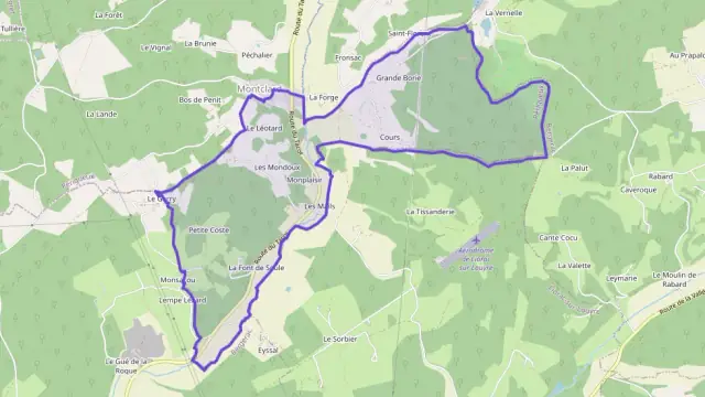 Maison 87 m² quatre pièces à vendre à Saint-Georges-de-Montclard