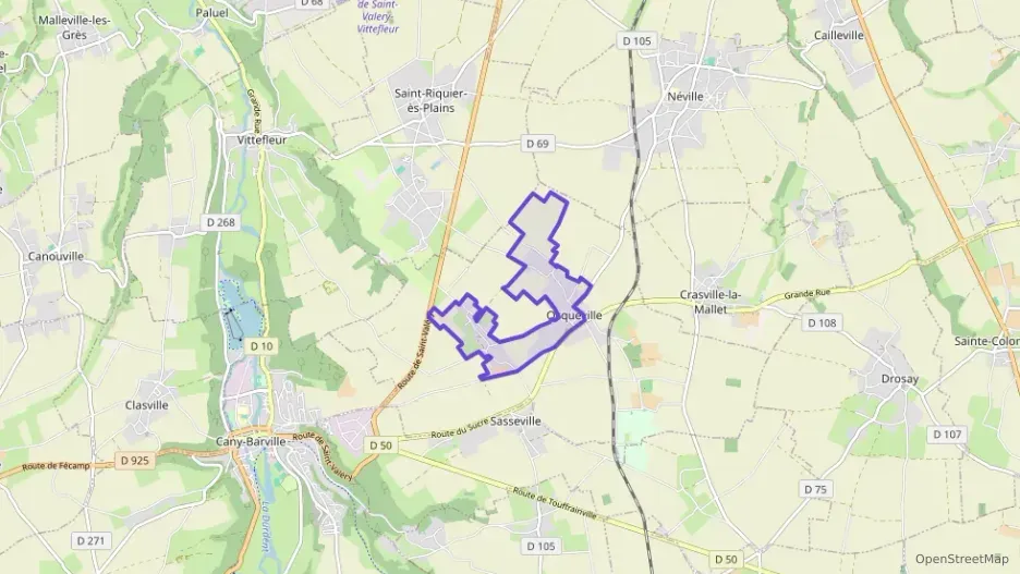 Maison 64 m² trois pièces à vendre à Ocqueville