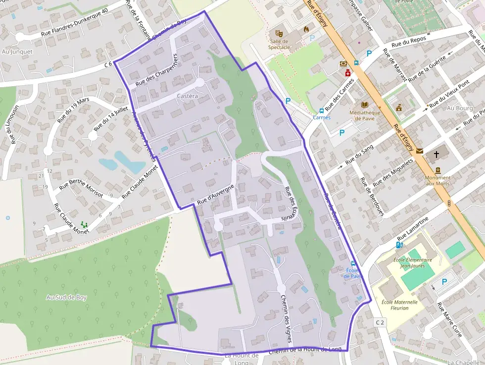 Maison 106 m² quatre pièces à vendre à Pavie