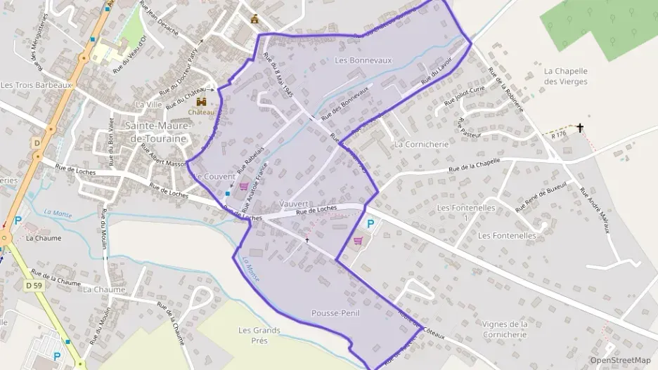 Maison 149 m² six pièces à vendre à Sainte-Maure-de-Touraine