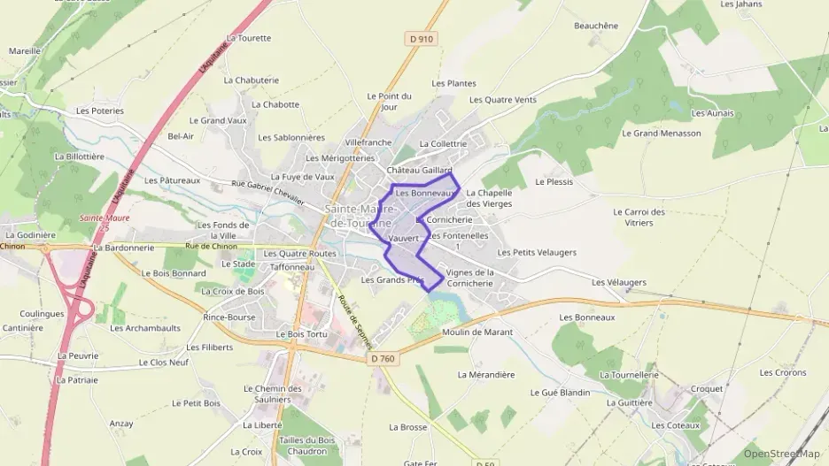 Maison 149 m² six pièces à vendre à Sainte-Maure-de-Touraine