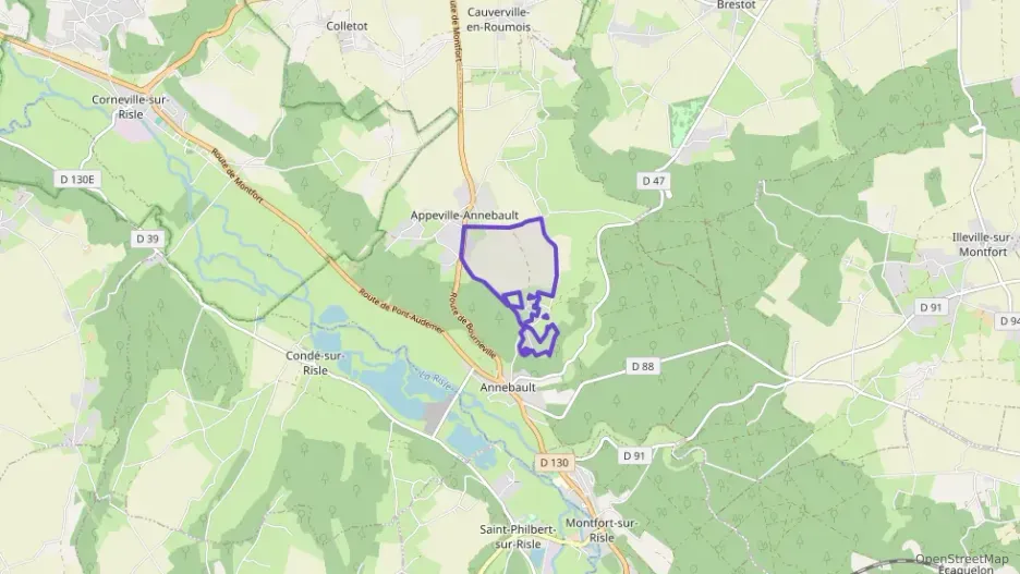 Maison 134 m² cinq pièces à vendre à Appeville-Annebault