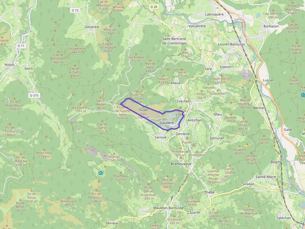 Maison 59 m² trois pièces à vendre à Gaudent
