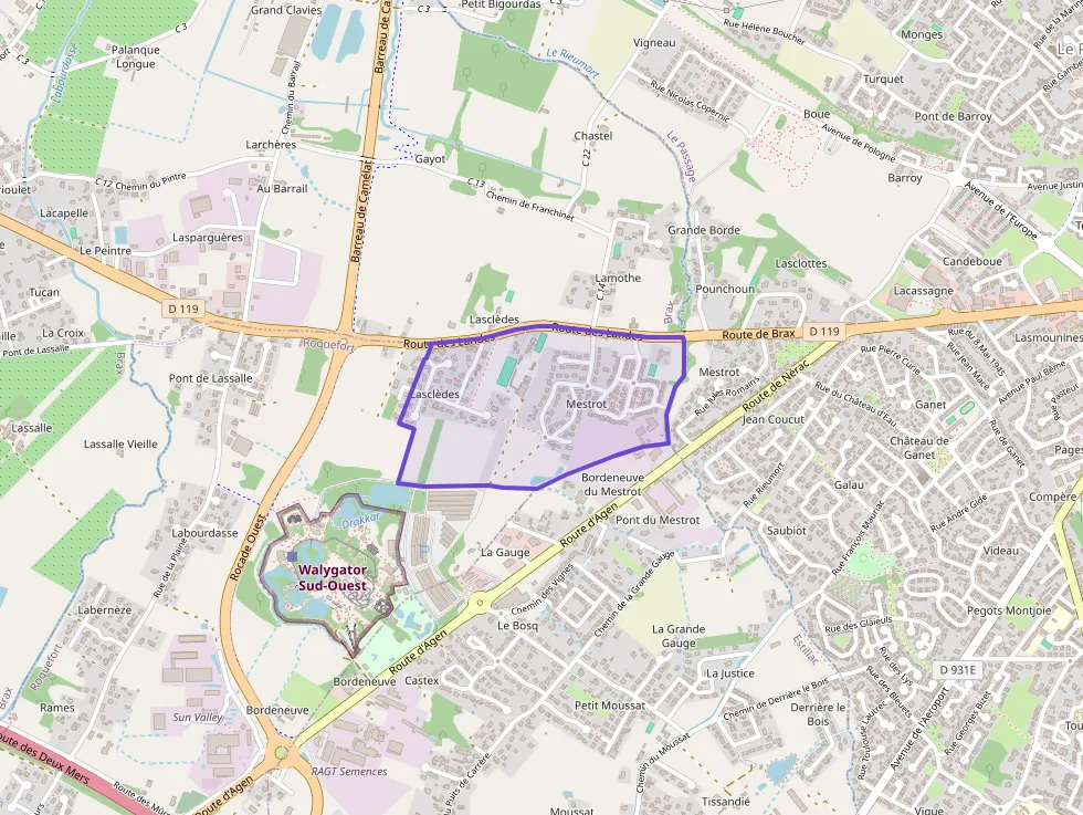 Maison 68 m² trois pièces à vendre à Roquefort