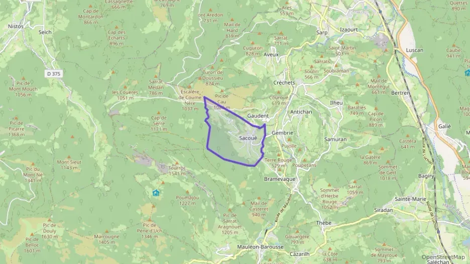 Maison 110 m² deux pieces à vendre à Sacoué Maison 110 m² deux pieces à vendre à Sacoué