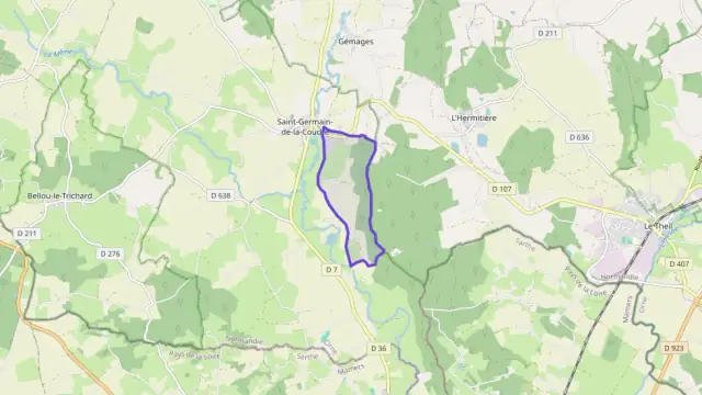 Maison 106 m² trois pièces à vendre à Saint-Germain-de-la-Coudre