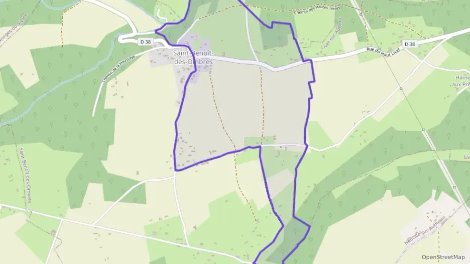 Maison 80 m² quatre pièces à vendre à Saint-Benoît-des-Ombres