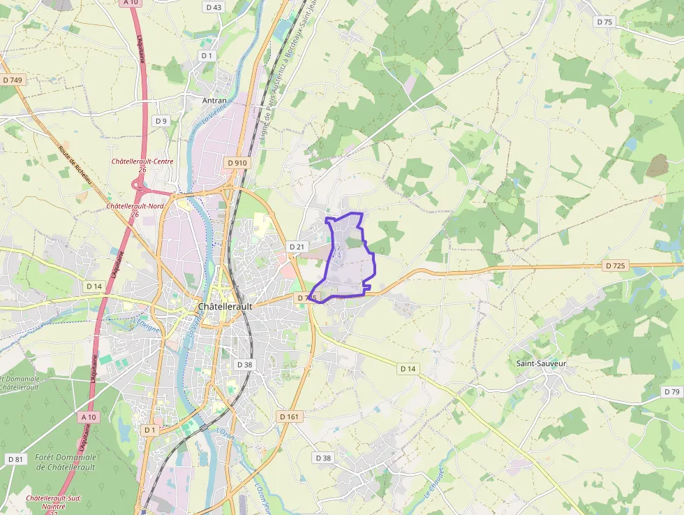 Maison 89 m² quatre pièces à vendre à Châtellerault