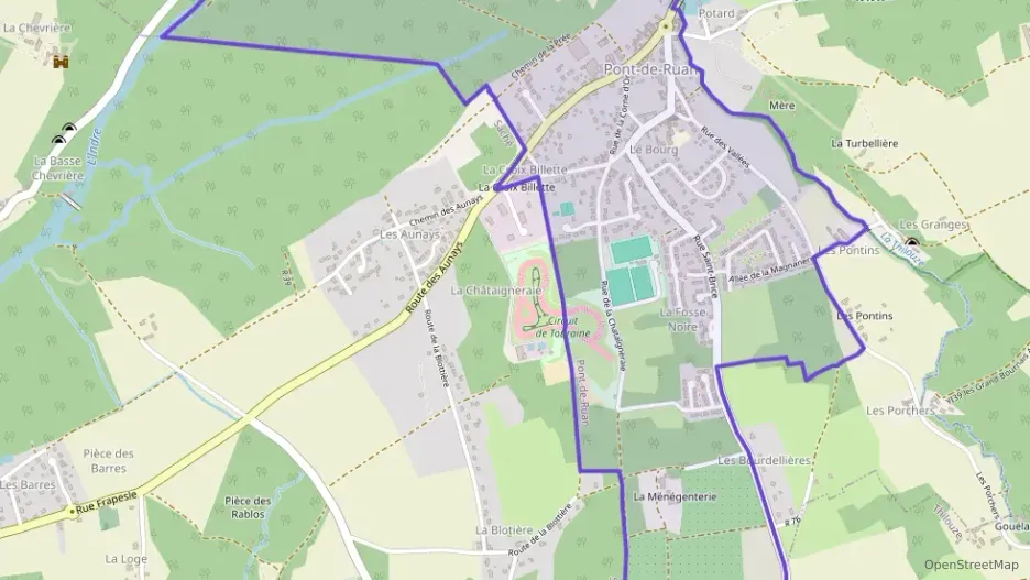 Maison 102 m² cinq pièces à vendre à Pont-de-Ruan Maison 102 m² cinq pièces à vendre à Pont-de-Ruan