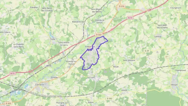 Maison 94 m² quatre pièces à vendre à Sceaux-sur-Huisne