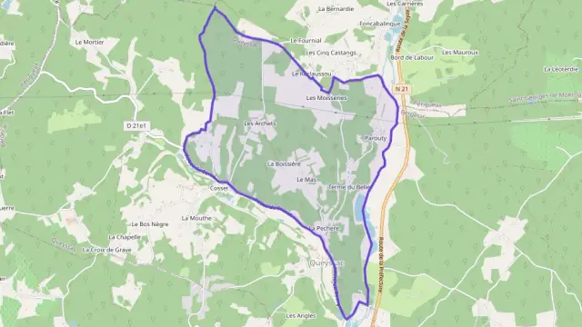 Maison 108 m² quatre pièces à vendre à Queyssac