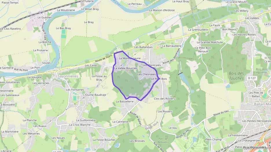 Maison 150 m² quatre pièces à vendre à Savonnières