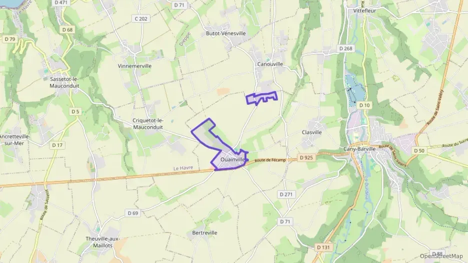 Maison 63 m² trois pièces à vendre à Ouainville