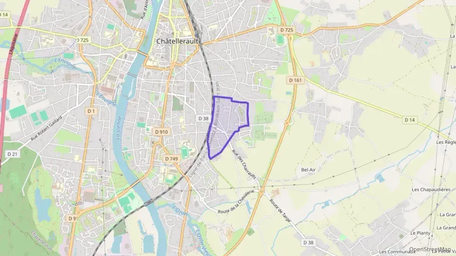 Maison 87 m² quatre pièces à vendre à Châtellerault