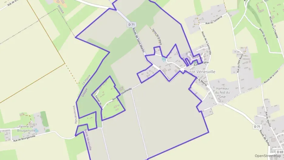 Maison 68 m² trois pièces à vendre à Butot-Vénesville