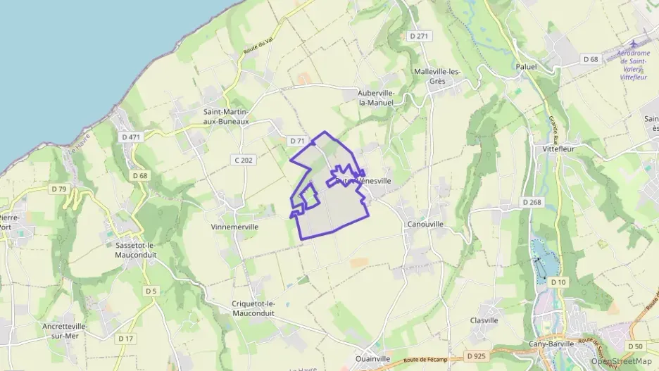 Maison 68 m² trois pièces à vendre à Butot-Vénesville