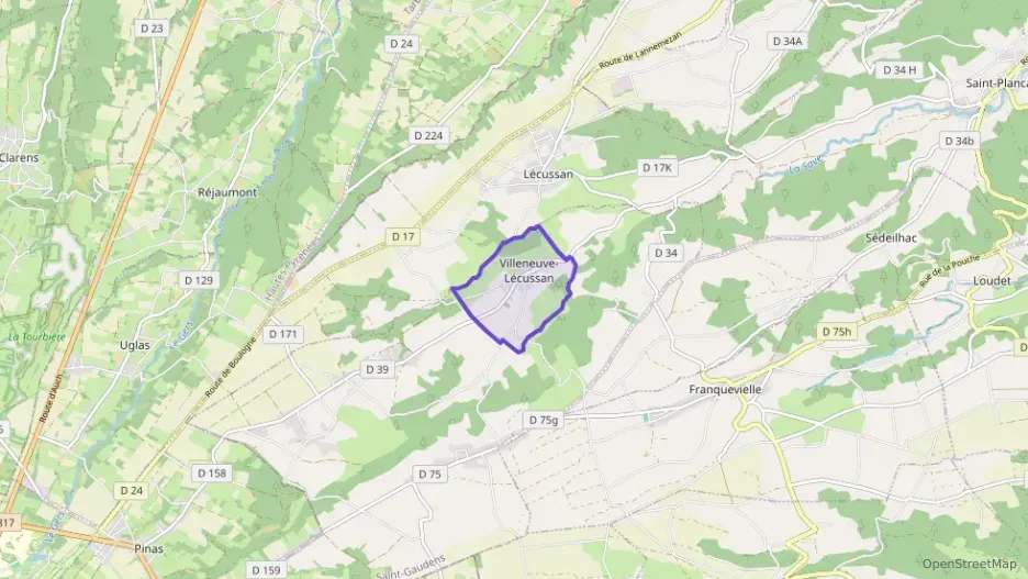Maison 150 m² trois pièces à vendre à Villeneuve-Lécussan