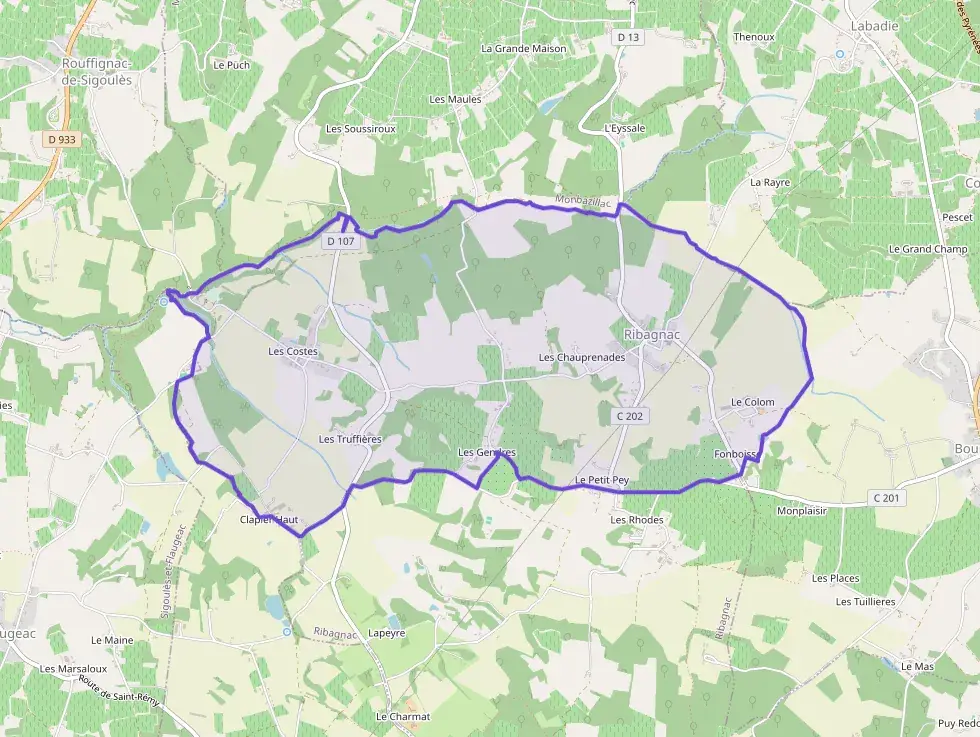 Maison 85 m² trois pièces à vendre à Ribagnac