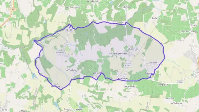 Maison 85 m² trois pièces à vendre à Ribagnac