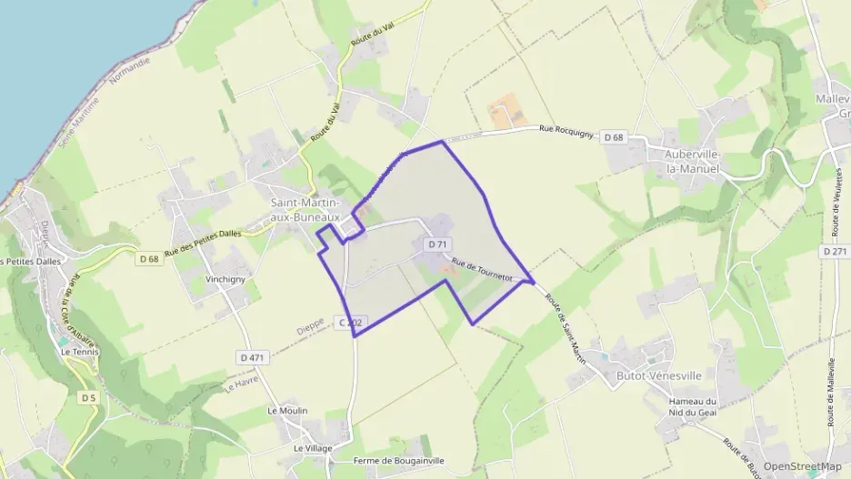 Maison 88 m² quatre pièces à vendre à Saint-Martin-aux-Buneaux