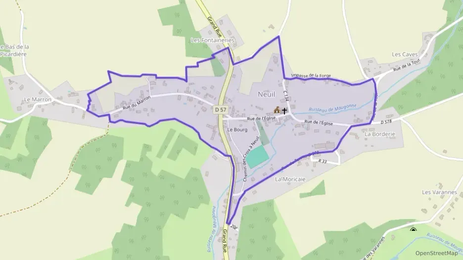 Maison 87 m² quatre pièces à vendre à Neuil Maison 87 m² quatre pièces à vendre à Neuil