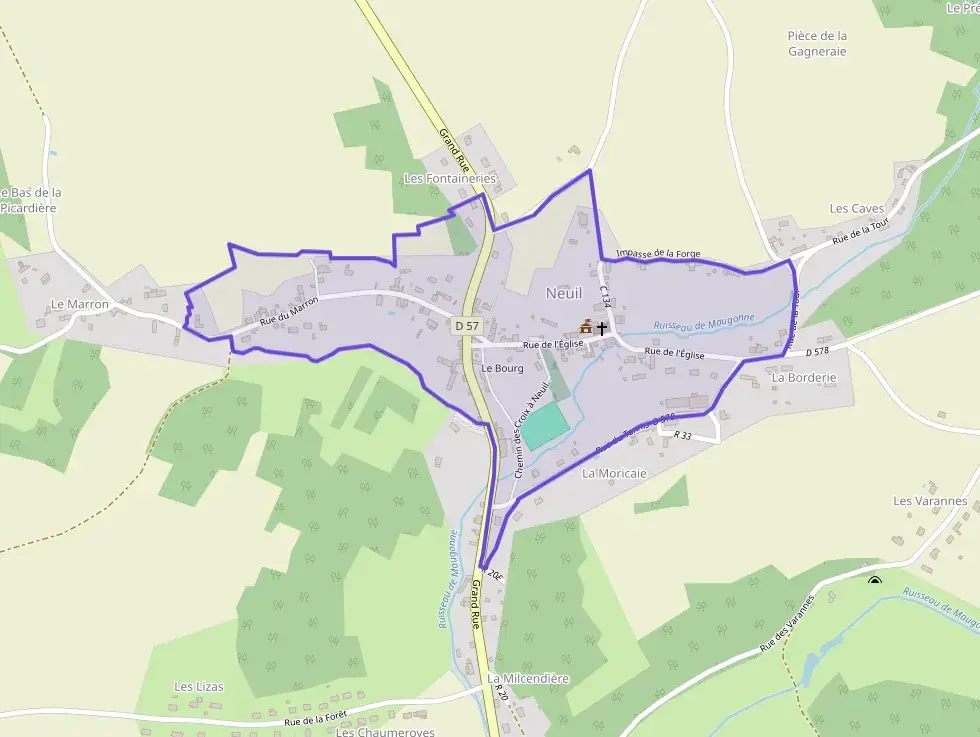 Maison 87 m² quatre pièces à vendre à Neuil