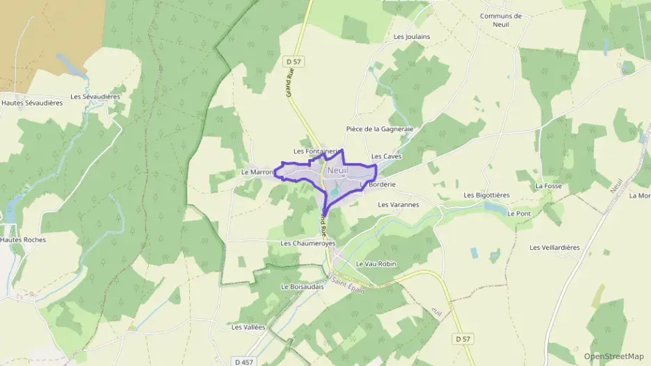 Maison 87 m² quatre pièces à vendre à Neuil Maison 87 m² quatre pièces à vendre à Neuil