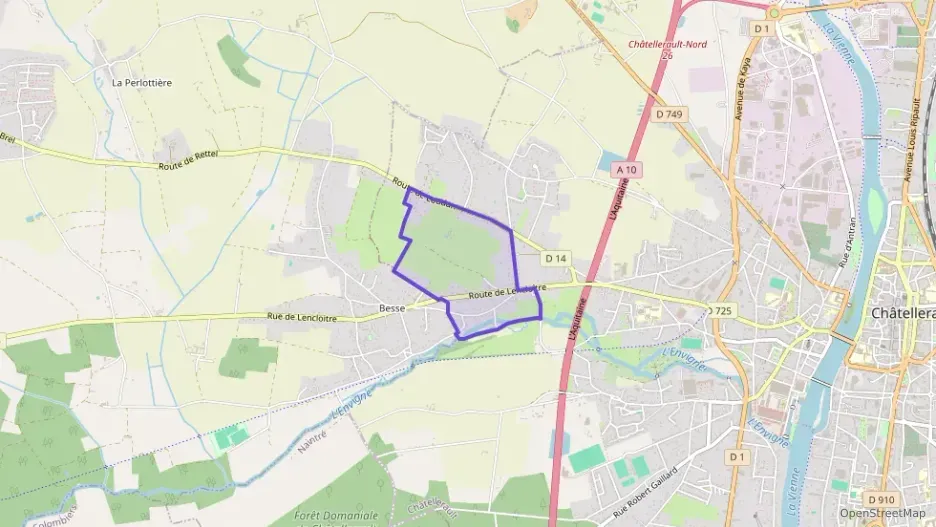 Maison 75 m² cinq pièces à vendre à Châtellerault Maison 75 m² cinq pièces à vendre à Châtellerault