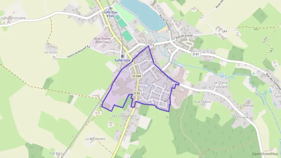 Maison 119 m² six pièces à vendre à Tuffé Val de la Chéronne