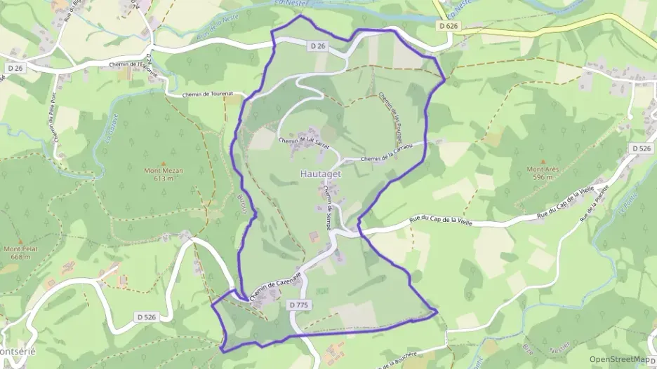 Maison 92 m² trois pièces à vendre à Hautaget Maison 92 m² trois pièces à vendre à Hautaget