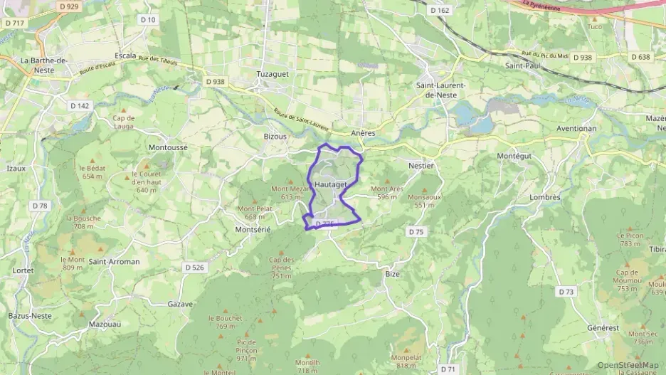 Maison 92 m² trois pièces à vendre à Hautaget Maison 92 m² trois pièces à vendre à Hautaget