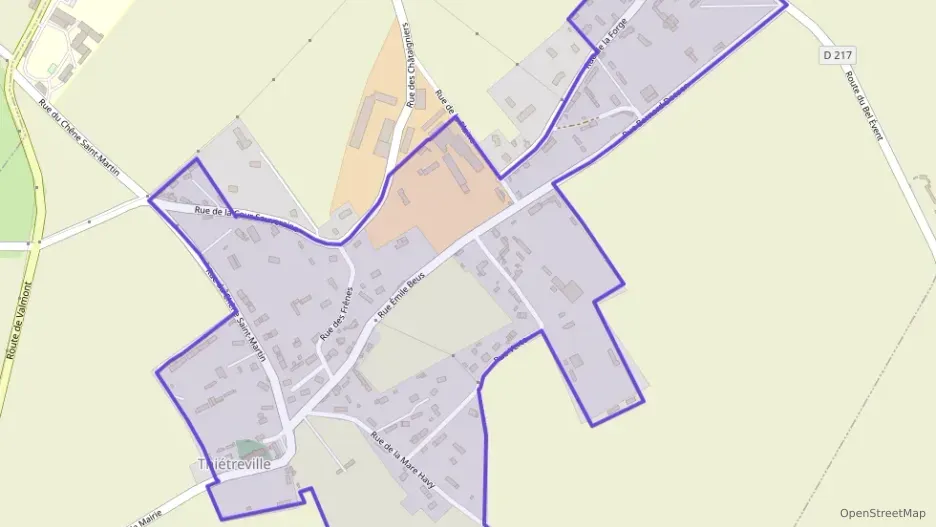 Maison 68 m² quatre pièces à vendre à Thiétreville