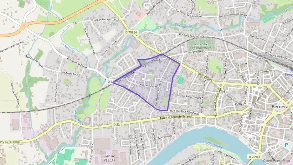 Maison 56 m² trois pièces à vendre à Bergerac Maison 56 m² trois pièces à vendre à Bergerac